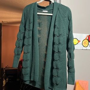 Super cute soft green cardigan